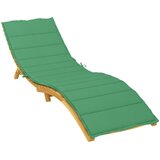  Jastuk za ležaljku zeleni 200 x 50 x 3 cm od tkanine Oxford | Eponuda.com