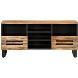 Maison Chic TV omarica - TV stojalo - Televizijska omarica 100x34x46 cm trden robusten mangov les, (21700039) Cene
