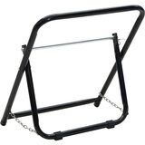  Voziček za kolut za cev 48 cm 45 kg črno prašno lakirano jeklo | Shoptok.si