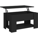  Stolić za kavu crni 79 x 49 x 41 cm od konstruiranog drva | shoptok.hr