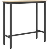  Stol Sonoma hrast 100 x 40 x 100,5 cm Inženjerska drva i čelik | shoptok.hr