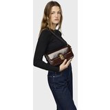 Nat&Nin Torba za čez ramo 'ALICE SMALL' rjava / zlata | Shoptok.si