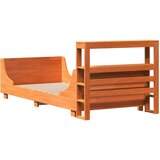  Okvir kreveta bez madraca voštano smeđi 100x200 cm od borovine | shoptok.hr