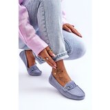 Boto marka niezdefiniowana Women's Fashionable Suede Moccasins Blue Rabell | Shoptok.si