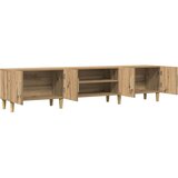 TV ormarić boja hrasta artisan 180x31,5x40 cm konstruirano drvo | shoptok.hr