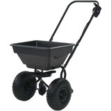  Ročni posipalec soli PVC in jeklo 80x46x75 cm 15 L - - Bela - 6.4 - 2025--TOPSELLER | Shoptok.si