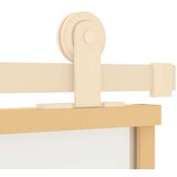  Drsna vrata zlata 90x205 cm mat ESG steklo in aluminij, (20983086) | Shoptok.si