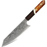  Damaskasti kuhinjski nož SH-37588 - Kiritsuke / Smeđa KP37588 Cijene