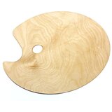  ovalna drvena paleta - 30x40 cm Cene