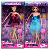 Magic Toys Modna lutka Sofina z glavnikom in torbico, v 2 različicah | Shoptok.si