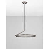 Nova Luce Aluminijasta LED zatemnitvena viseča svetilka v srebrni barvi ø 60 cm Tilia – | Shoptok.si