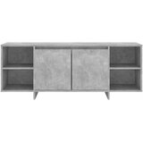 TV ormarić siva boja betona 130 x 35 x 50 cm od iverice | shoptok.hr