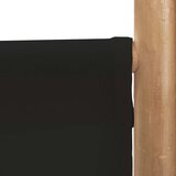  Sklopiva sobna pregrada s 4 panela 160 cm od bambusa i platna | shoptok.hr