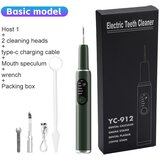 INF Komplet električnih zobnih ščetk Set za odstranjevanje zobnega kamna Green, (22104810) | Shoptok.si