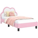  za djecu s uzglavljem Ružičasta 80 x 160 cm PU | shoptok.hr