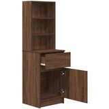 vidaXL Noćni ormarić smeđeg hrasta 39x35x125 cm konstruirano drvo | shoptok.hr
