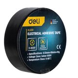Deli izolir traka PVC crna 0.13mmx18mmx10m EDL5261 | Eponuda.com