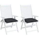  Jastuci za palete 2 kom crni 50 x 50 x 7 cm od tkanine Oxford | shoptok.hr