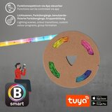 BRILO - LED RGBW prigušiva traka 6,5m LED/18W/230V Wi-Fi Tuya + daljinski upravljač | Eponuda.com