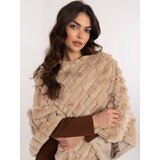Wool Fashion Italia Poncho-AT-PN-2347.88-beige | Shoptok.si