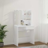  Toaletni stolić s LED svjetlima bijeli 74,5 x 40 x 141 cm | Eponuda.com