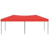 vidaXL Zložljiv vrtni šotor rdeč 3x6 m | Shoptok.si