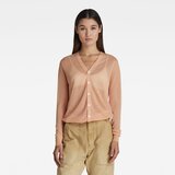 G-star Sweater - Core cardigan knit pink Cene