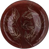 Tognana Stakleni tanjir Galassia Calathea, 28 cm, Boja ćilibara Cene