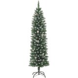  Umjetno usko božićno drvce sa stalkom 210 cm PVC | shoptok.hr