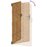  Vrtna vrata 85 x 175 cm od čelika COR-TEN četvrtasti dizajn | shoptok.hr