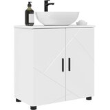  Kupaonski ormar s pohranom Visoki sjaj bijela 61 x 35 x 64 cm | shoptok.hr