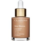 Clarins skin Illusion Natural Hydrating puder za vse tipe kože 30 ml odtenek 112.3 Sandalwood | Shoptok.si