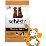 Schesir dog Medium, Chicken 3kg, Hrana Sa Piletinom Za Pse Srednjih Rasa Cene