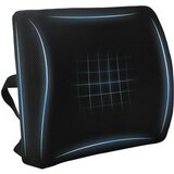  Vzglavnik z blazino Prilagodljiva Črna 34 x 31.5 x 12 cm Mreža, (5000111899) | Shoptok.si