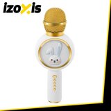 Izoxis dječji bežični karaoke mikrofon zec, bijeli | shoptok.hr