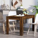  Blagovaonski stol boja dimljenog hrasta 140x74,5x76 cm drveni | shoptok.hr
