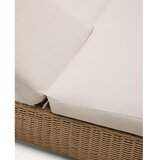 Kave Home Opečnato oranžen nastavljiv vrtni ležalnik iz ratana dvosed Meria – | Shoptok.si