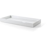 Vipack Bijeli dječji krevet od masivnog bora u obliku kućice/s dodatnim ležajem s prostorom za odlaganje 90x200 cm DALLAS – | shoptok.hr