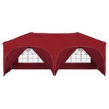  Rastezljivi šator za zabave 575 x 288 x 245 cm Tamno crvena | shoptok.hr