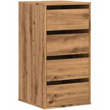 vidaXL Kutna komoda s ladicama boja artisian hrast 40x41x76 cm drveni | shoptok.hr