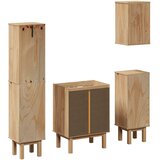  4-dijelni set kupaonskog namještaja OTTA od masivne borovine | shoptok.hr