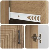  Strani šal Artisan hrast 89 x 34,5 x 60 cm Inženirski les, (5000233719) | Shoptok.si