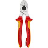 Knipex vde izolovane makaze za kablove sa dodatkom za kačenje 165mm (95 16 165 t) | ePonuda.com