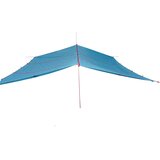 CERADA za kampiranje plava 420 x 294 cm vodootporna | Eponuda.com