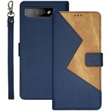 INORCO IDEWEI za Asus ROG Phone 7 5G torbica za telefon z držalom za kartico PU usnjeno stojalo, barvni pokrov za spajanje, (22035205) | Shoptok.si