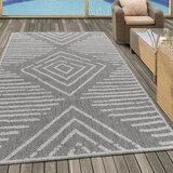 Novel Ravno Tkana Preproga Aruba, Siva, 60x100cm | Shoptok.si