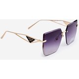 PRIUS Women's Sunglasses with Shaded Black-Golden Lenses | Shoptok.si