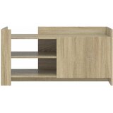  Stolić za kavu boja hrasta sonome 100 x 50 x 50 cm od drva | Eponuda.com