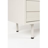 White Label Svetlo siva komoda 55x120x40 cm Funk – | Shoptok.si