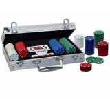 Merchant Ambassador Komplet ProPoker 200: Poker set v aluminijastem kovčku - z DVD-jem v madžarskem jeziku | Shoptok.si